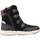 Sapatos Rapariga Botas Geox J FLEXYPER GIRL B AB Preto