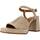 Sapatos Mulher Sandálias Alpe CHIARA Bege