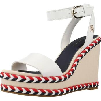 Sapatos Mulher Sandálias Tommy Hilfiger NEW WEDGE Branco