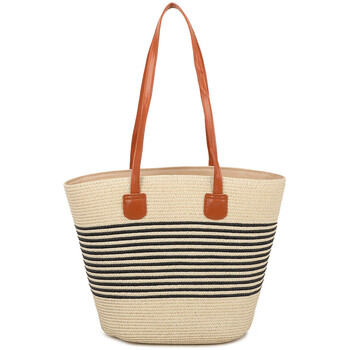 Malas Mulher Cabas / Sac shopping La Modeuse 75578_P178919 Bege