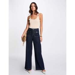 Textil Mulher Tops sem mangas Morgan  Bege