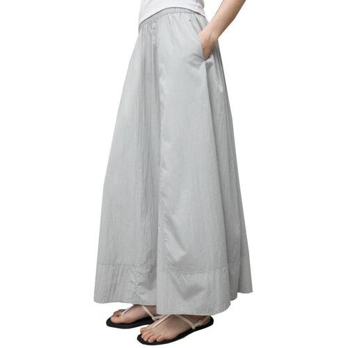 Textil Mulher Saias Ecoalf PIRITA SKIRT Cinza