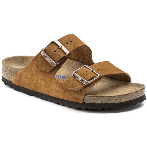 BIRKENSTOCK ARIZONA SFB SUEDE LEATHER 1009527 Castanho