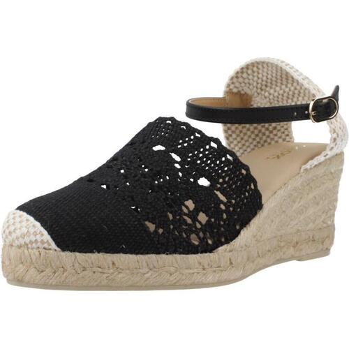 Sapatos Mulher Alpargatas Geox D GELSA LOW Preto