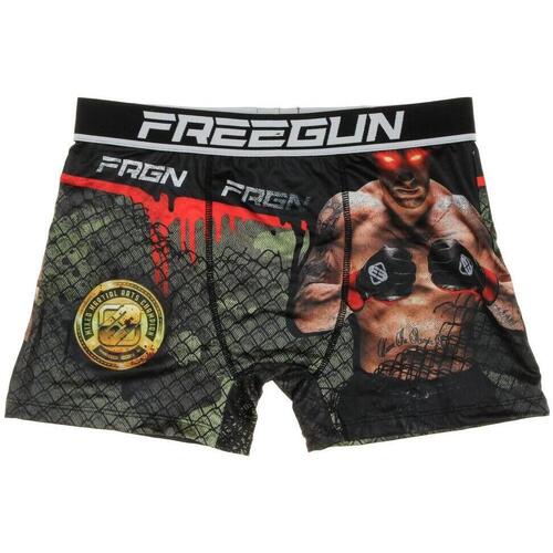 Roupa de interior Homem Boxer Freegun  Preto