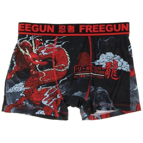 Roupa de interior Homem Boxer Freegun  Preto