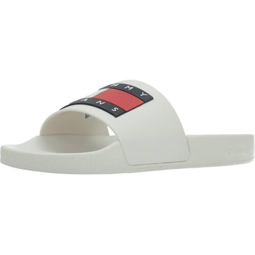 Tommy Jeans FLAG POOL SLD ESS Branco