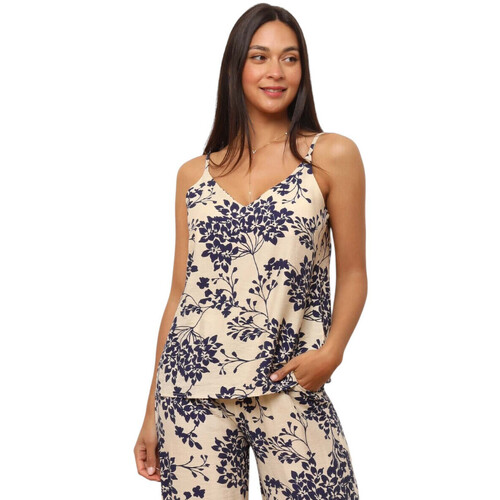 Textil Mulher Tops / Blusas La Modeuse 75356_P178069 Azul