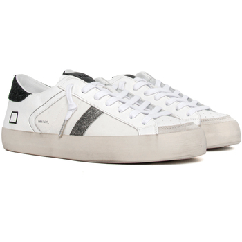 Sapatos Homem Sapatilhas Date D-A-T-E-HF-NY-WB HILL LOW HALF NYLON WHITE-BLACK Branco