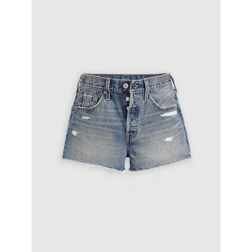Textil Mulher Shorts / Bermudas Levi's 56327 0472 - 501 ORIGINAL SHORT-VERIFIED VINTAGE SHORT Azul