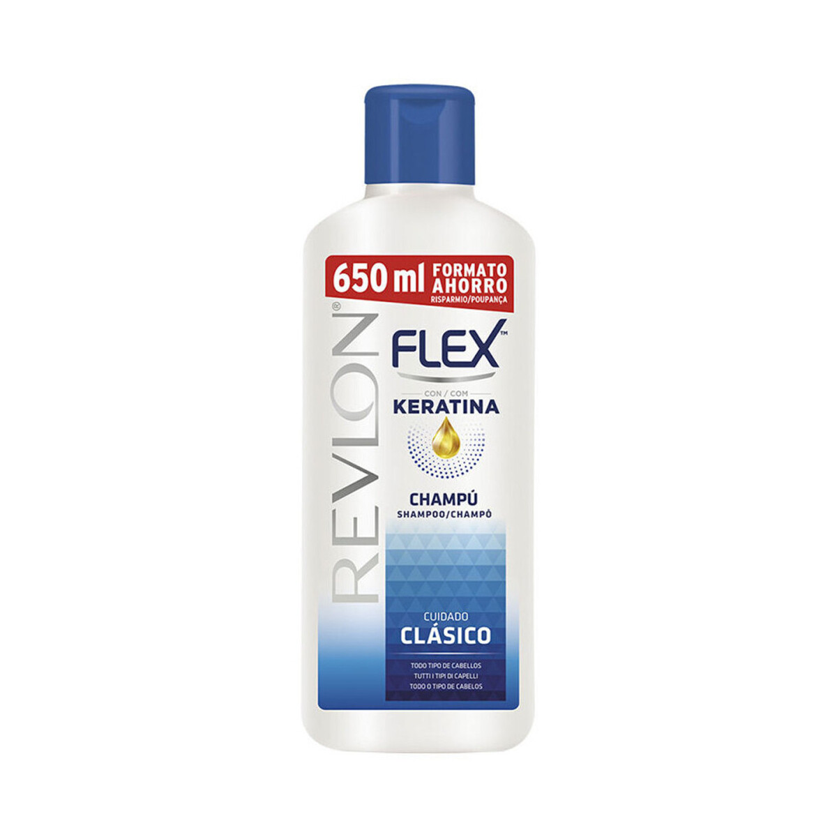 beleza Mulher Shampoo Revlon Classic Care Flex Keratina Shampoo 650 ml Outros