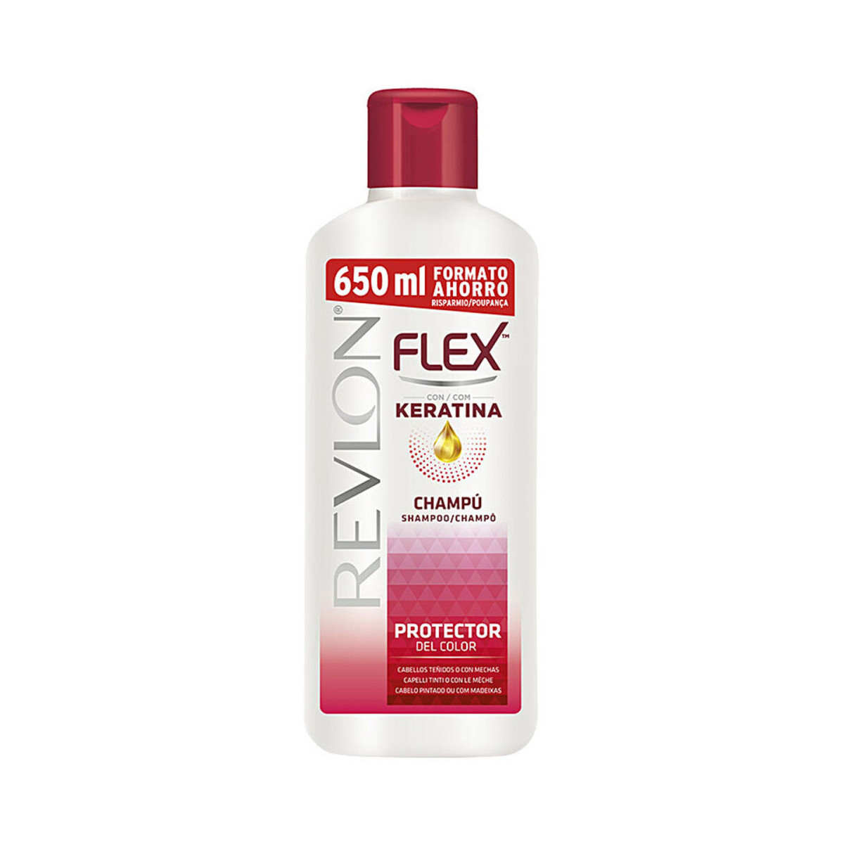 beleza Mulher Shampoo Revlon Flex Keratin Color Protect Shampoo 650 ml Outros