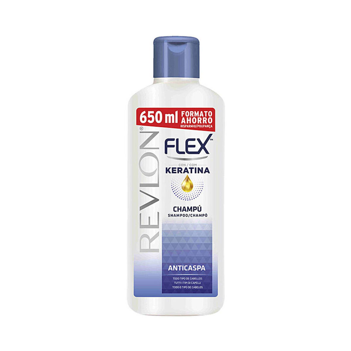 beleza Mulher Shampoo Revlon Flex Keratina Anti-Dandruff Shampoo 650 ml Outros