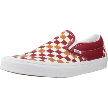 Sapatos Homem Mocassins Vans CLASSIC SLIP-ON Vermelho