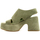 Sapatos Mulher Sandálias Curiosite CURIOSITE 2747 Verde