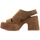 Sapatos Mulher Sandálias Curiosite CURIOSITE 2747 Castanho