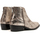 Sapatos Mulher Botas baixas Curiosite CURIOSITE 2717 LAMINATO Prata