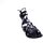Sapatos Mulher Sandálias Cuoieria Italiana 145624 Preto