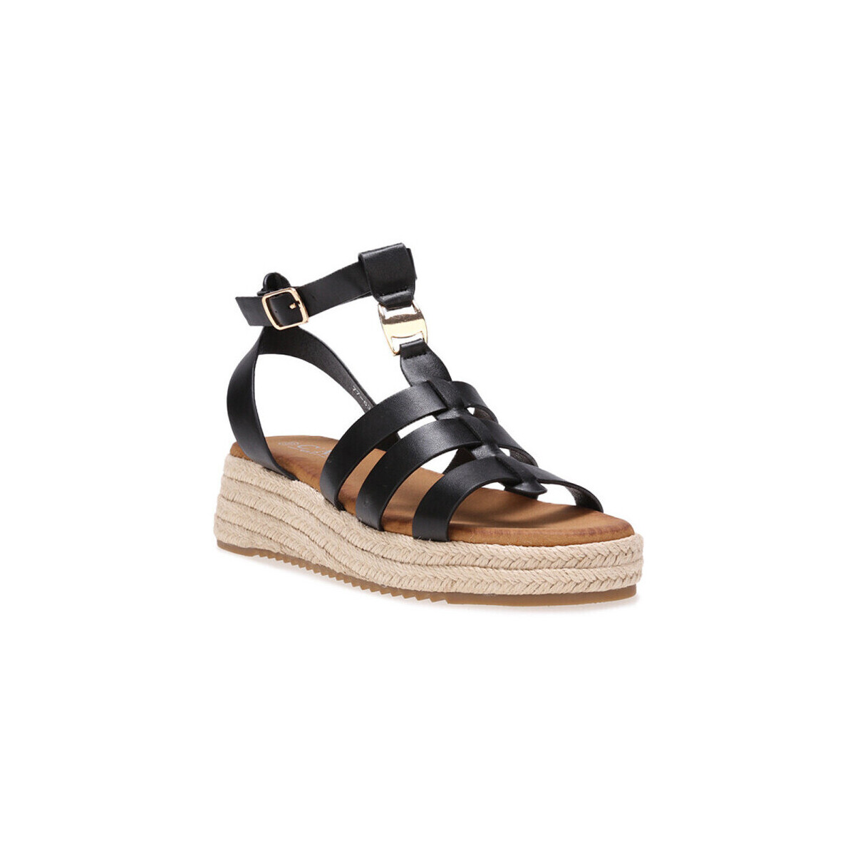 Sapatos Mulher Sandálias La Modeuse 75435_P178384 Preto