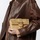 Malas Mulher Bolsa Pinko LOVE ONE MINI SLOUCHY FL Ouro