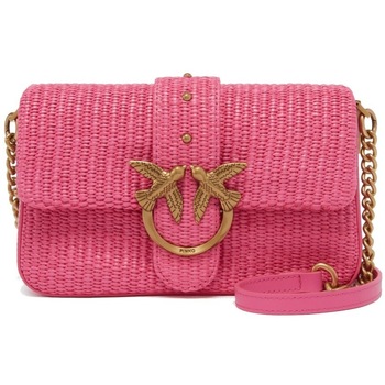 Malas Mulher Bolsa Pinko LOVE ONE MINI SLOUCHY Rosa