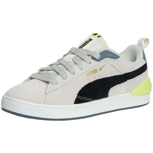 Sapatos Homem Sapatilhas Puma Tênis Suede Bloc Bege