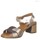 Sapatos Mulher Sandálias Zapp 1980 Ouro