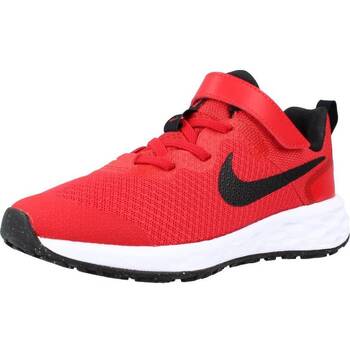 Sapatos Rapaz Sapatilhas Nike REVOLUTION 6 LITTLE KID Vermelho