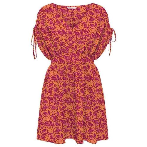 Textil Mulher Vestidos curtos Only  Laranja