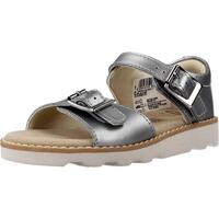 Sapatos Rapariga Sandálias Clarks CROWN BLOOM T Prata