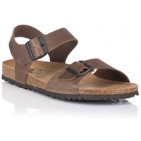 Sapatos Mulher Sandálias Interbios 9569 Castanho