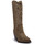Sapatos Mulher Botas Priv Lab ICONA 160 TAUPE Bege