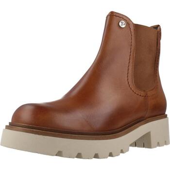 Sapatos Mulher Botas Pitillos 10105P Castanho