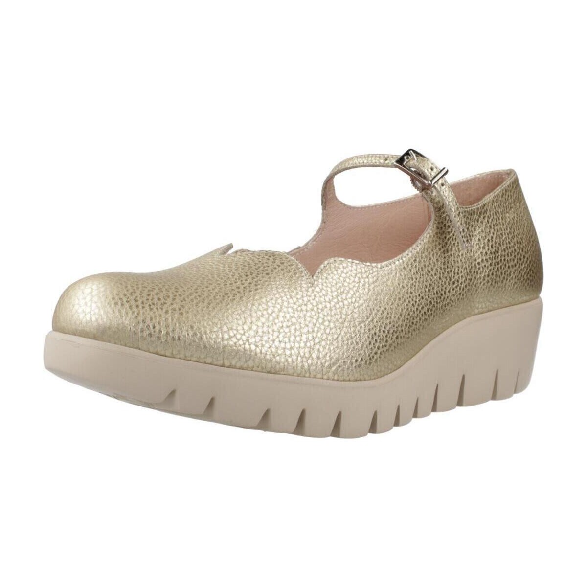 Sapatos Mulher Sapatos Wonders C33332 Ouro