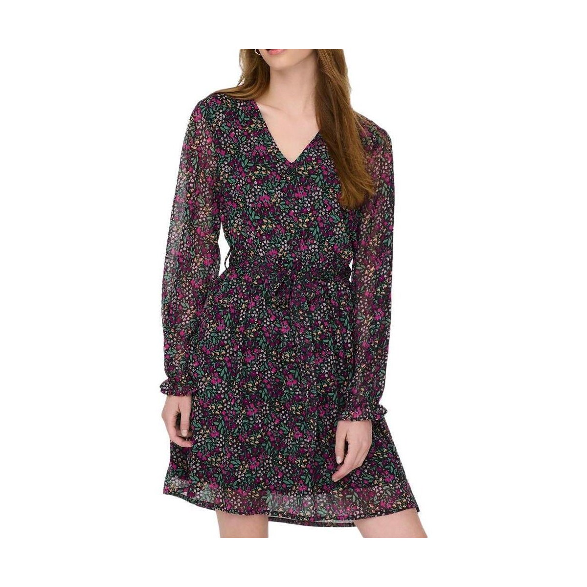 Textil Mulher Vestidos curtos JDY  Preto