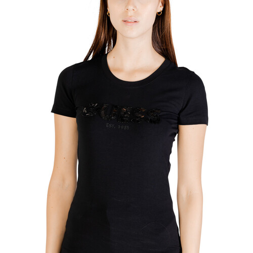 Guess CN SS LOGO SEGQUINS W5GI17 J1314 Preto