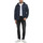Textil Homem Calças de ganga slim Calvin Klein Jeans SLIM TAPER BLACK OIL LV04RB754G Preto