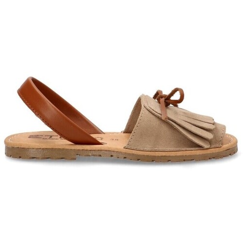 Sapatos Mulher Sandálias Etika 805867 Castanho