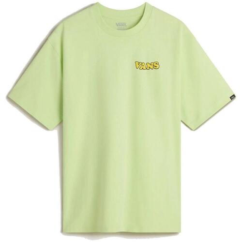 Textil Homem T-shirts e Pólos Vans SKULL LA SHAKA LOOSE S Verde