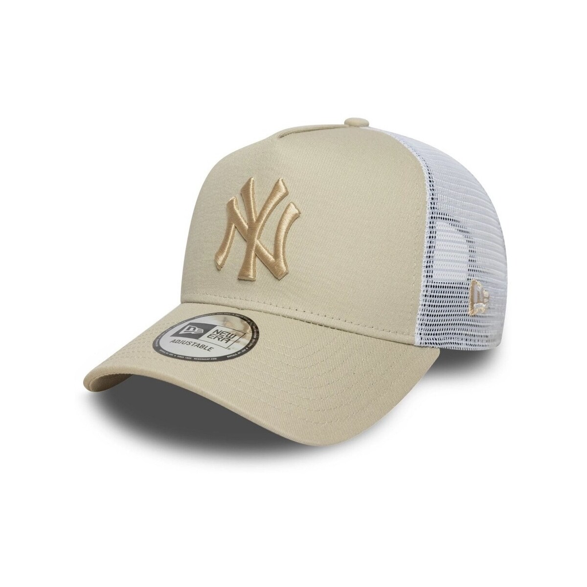 Acessórios Homem Boné New-Era NEW YORK YANKEES MLB LEAGUE ESSENTIAL 9FORTY TRUCKER E-FRAME Bege