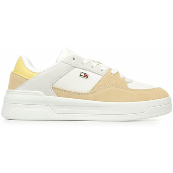 Sapatos Mulher Sapatilhas Tommy Hilfiger Essential Basket Sneaker Branco