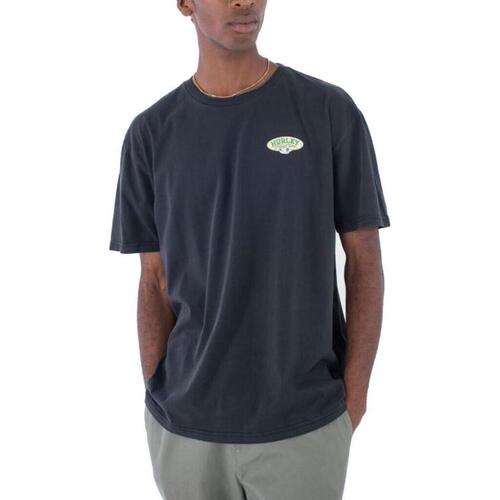 Textil Homem T-shirts e Pólos Hurley ORGANIC ADP FLOAT TEE Preto