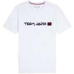 Textil Rapaz T-shirts e Pólos Teddy Smith  Branco