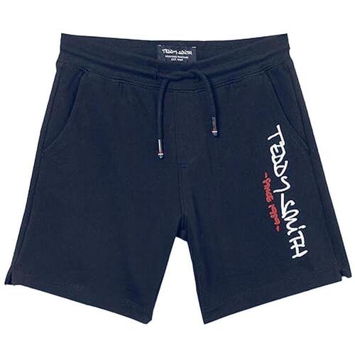 Textil Rapaz Shorts / Bermudas Teddy Smith  Azul