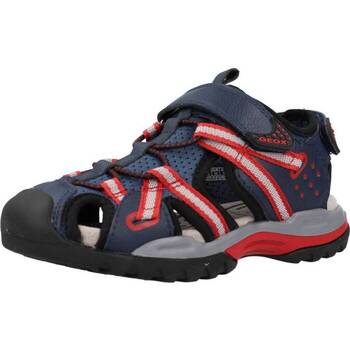 Sapatos Rapaz Sandálias Geox J BOREALIS BOY B Azul