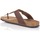 Sapatos Mulher Sandálias Interbios 9510 Castanho