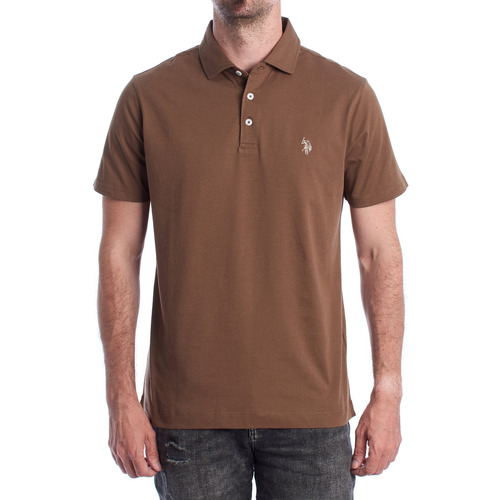 Textil Homem Polos mangas curta U.S Polo Assn. US41197058-269 Castanho