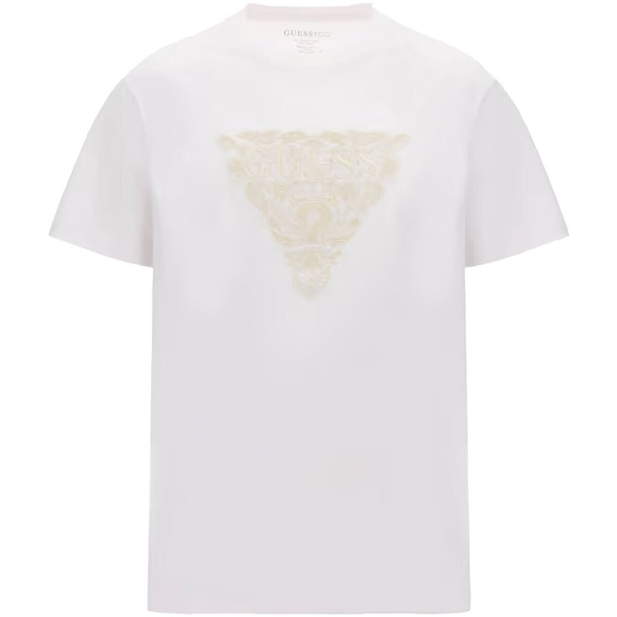 Textil Homem T-Shirt mangas curtas Guess M5GI16 K8FQ4 Branco