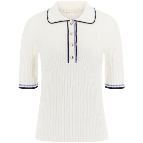 Textil Mulher Tops / Blusas Guess W5GR37 Z3L10 Branco
