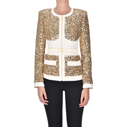 Textil Mulher Casacos  Elisabetta Franchi CSG00006011AI Amarelo